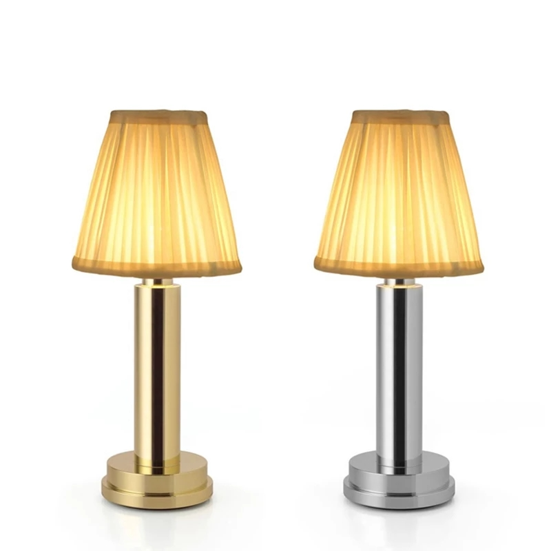 LumeFab – Elegante Tischlampe mit Stofflampenschirm und dimmbarer Atmosphäre