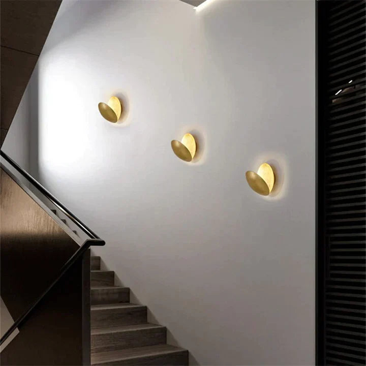 Garduru | Wandlampe - Einzigartige Wohnkultur | Inkl. Neigefunktion
