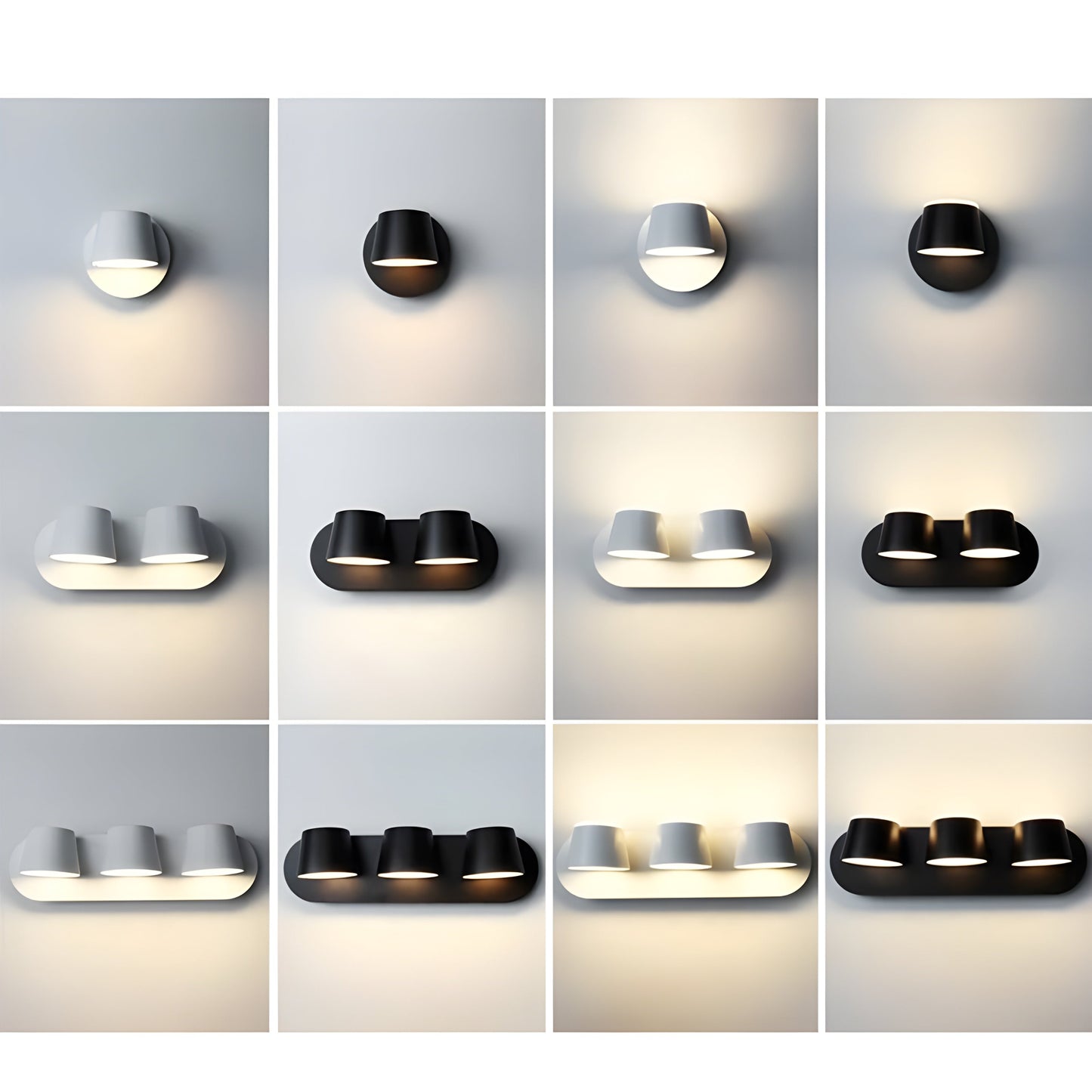 Garduru Light – Einstellbare 360-Grad-LED-Wandleuchte