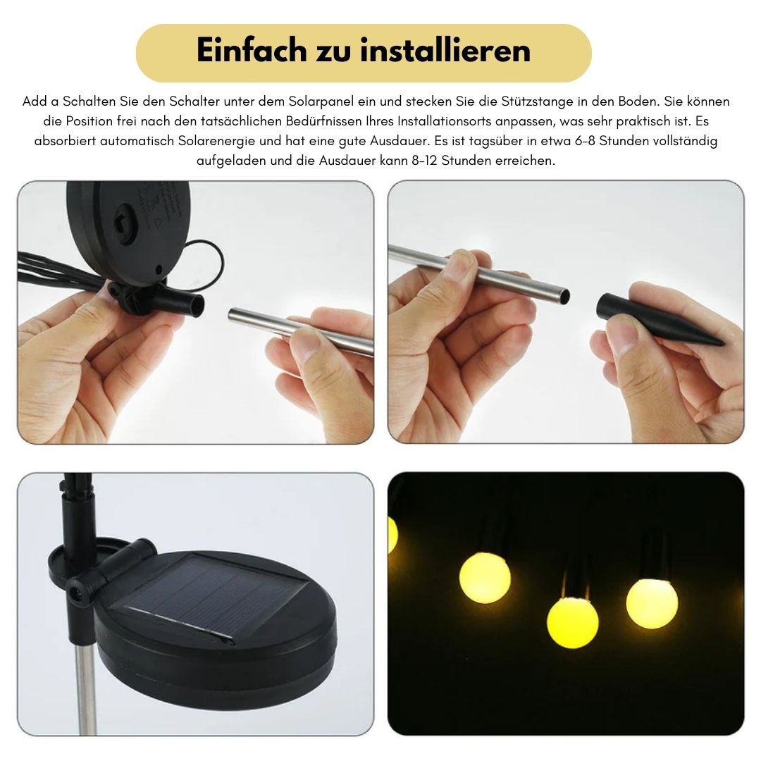 Firefly Solarleuchte für den Außenbereich
