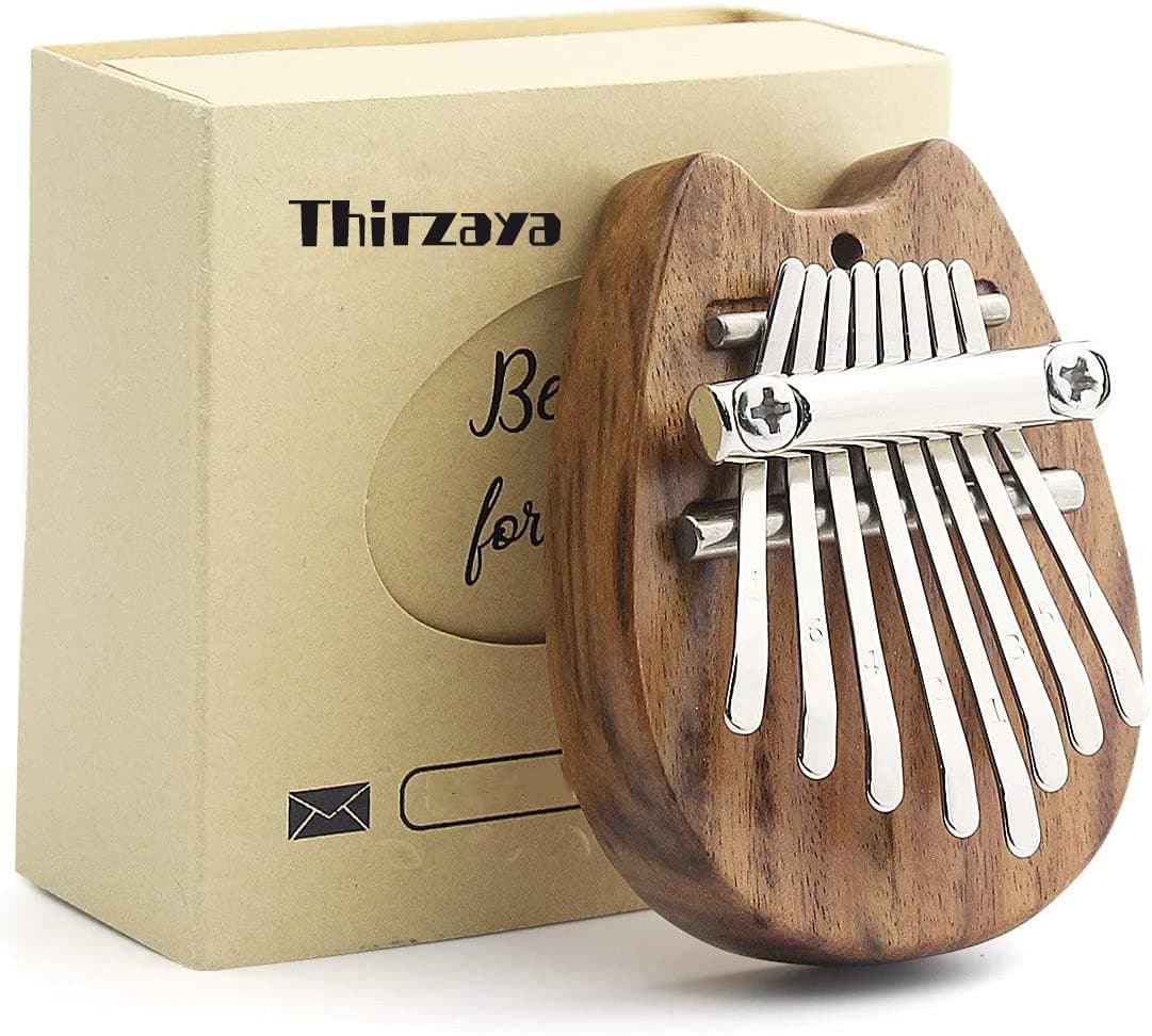 Royallure Mini Kalimba Daumenklavier - 8-Tasten Holz-Musikbox für Anfänger und Kinder, leicht zu spielen, perfektes Geschenk für Musikliebhaber