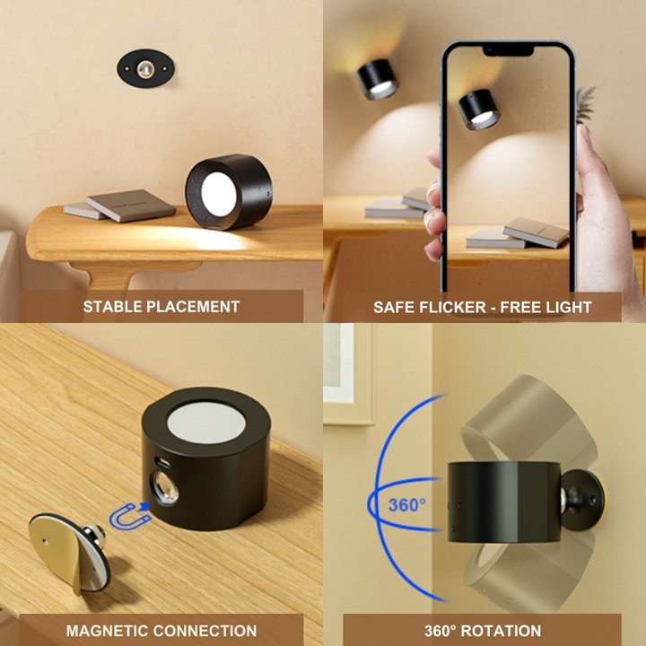 Garduru - Kabellose LED-Wandleuchte