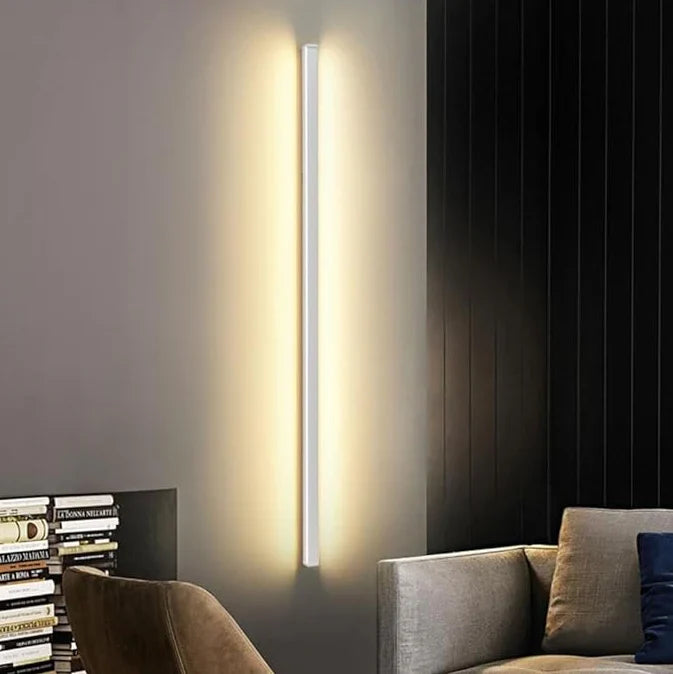 Moderne schwarze LED-Wandleuchte Bar