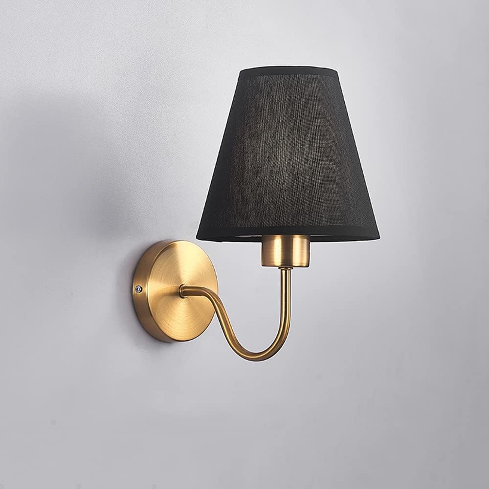 Royallure Moderne Stoff Wandlampe - Elegante Schlafzimmer- & Wohnzimmerbeleuchtung