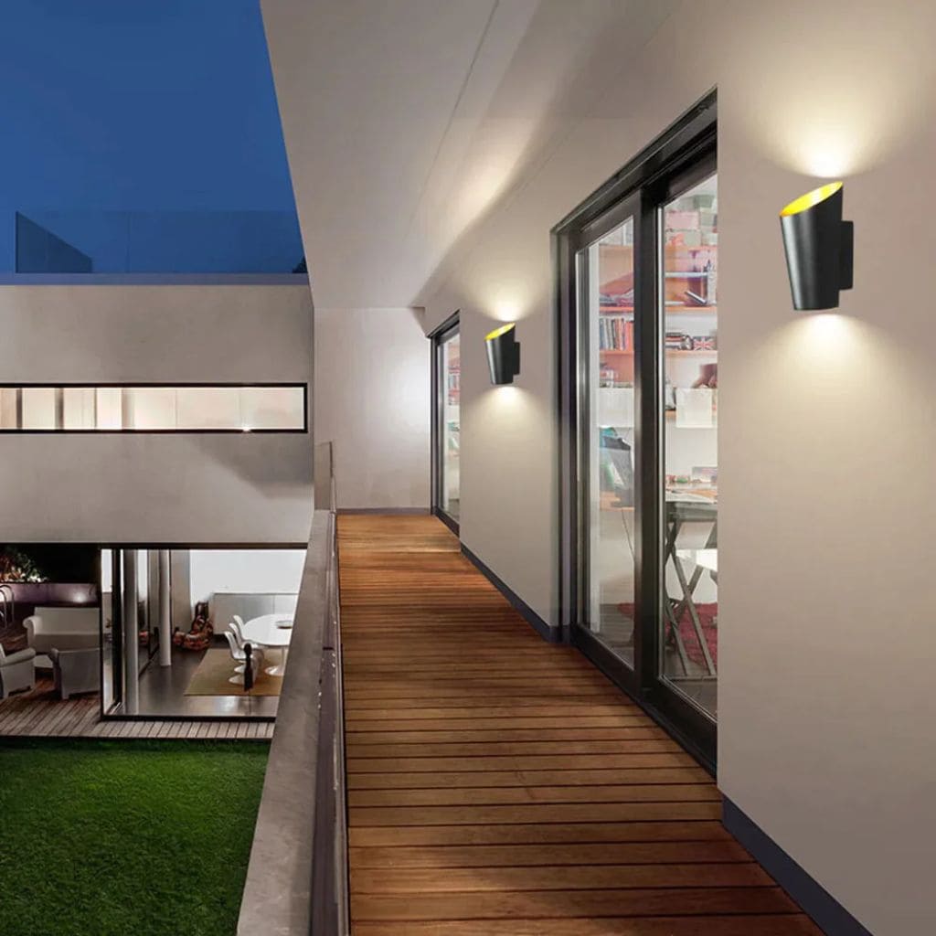 Garduru - Moderne Wasserdichte LED Wandleuchte für Innen- und Außenbereich