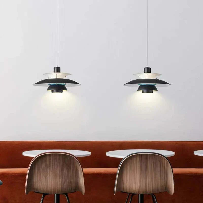 LED Hängeleuchte Morandi – Modernes Design aus farbigem Metall