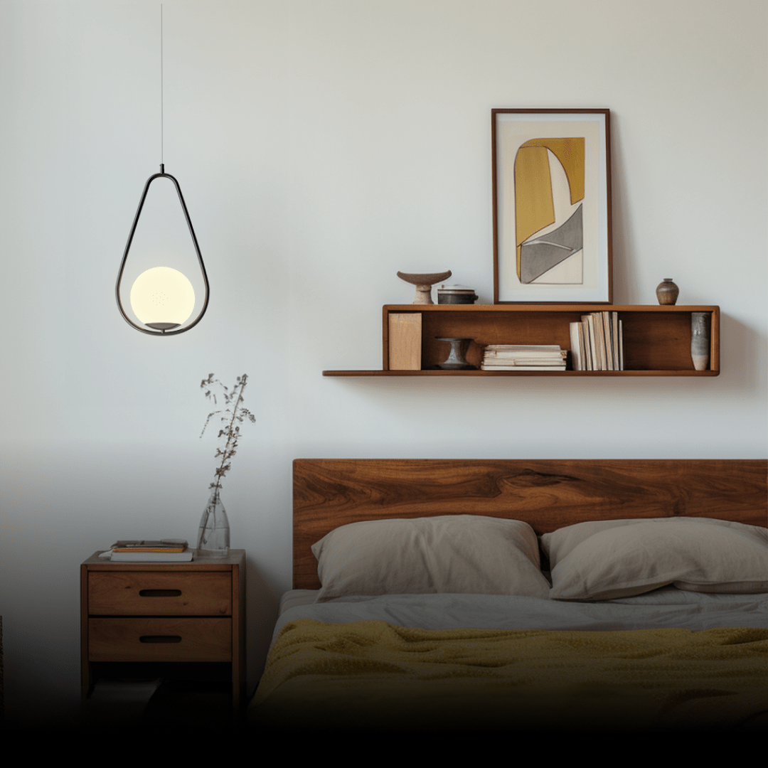 LED-Pendelleuchte Warmweiß Goldfinish für Zuhause und Bürodeko