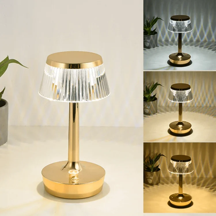 Kristallpilz Kabellampe LED Tischlampe – Elegante, vielseitige Beleuchtung