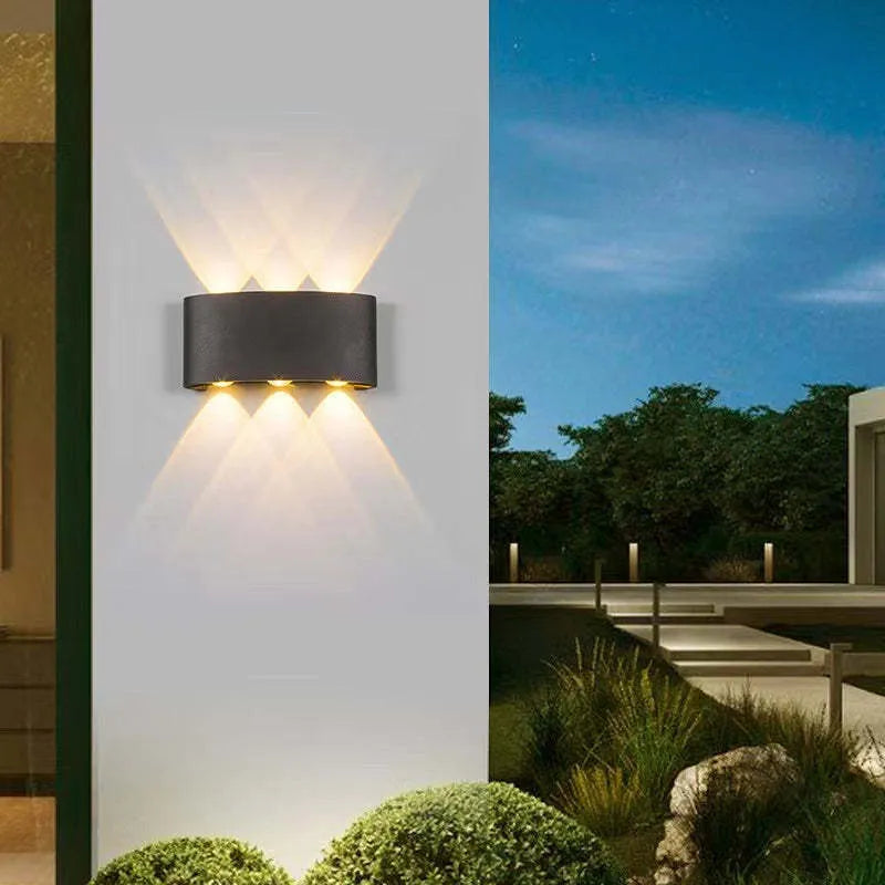 Wandleuchte Modern Weiß LED Wasserdichte Lampe