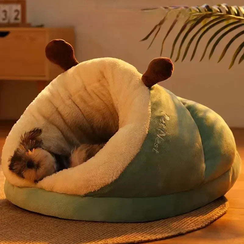 Garduru - Faltbares Hundebett für Winterwärme und Komfort
