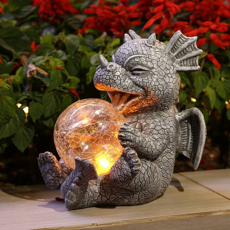 Garduru Drache Tischlampe | Nachhaltig & Energiesparend - Hargon