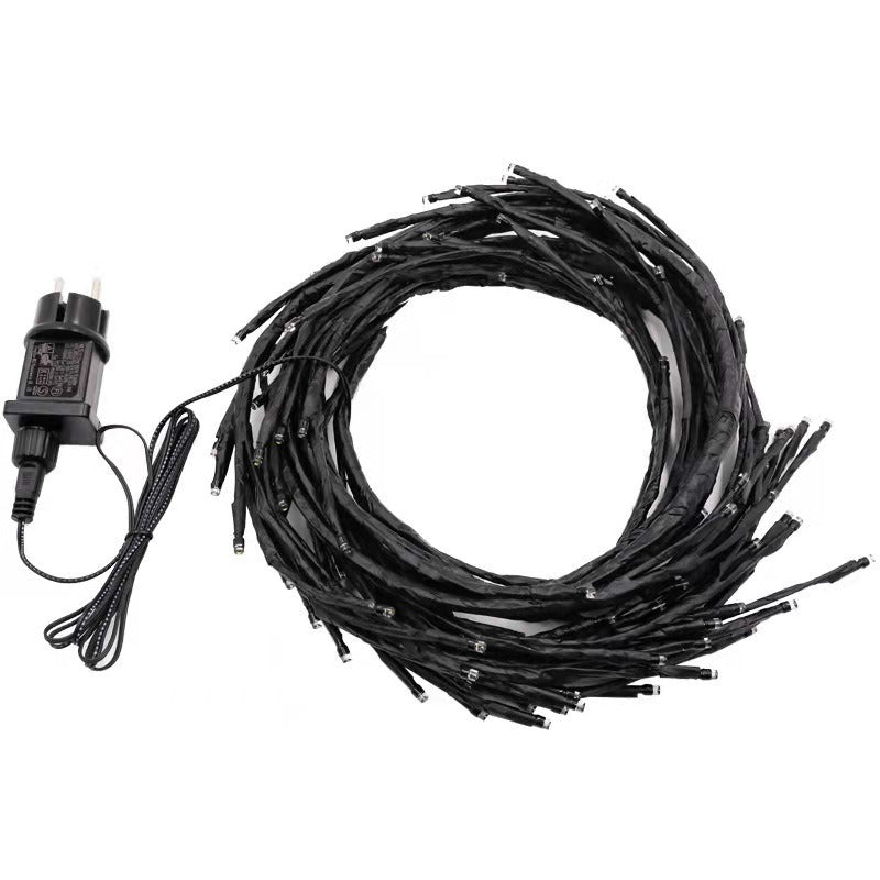 Twilight Rattan Lichter - LED Lichterkette für Feiertags- & Raumdekoration