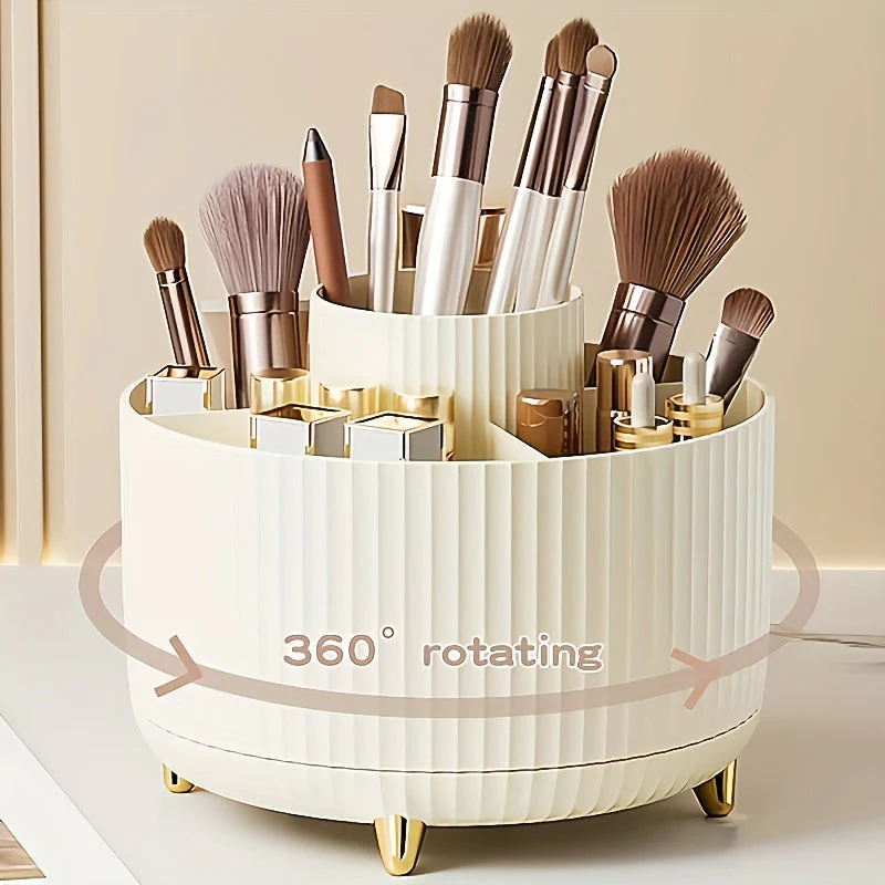 Makeup Organizer | 360° drehbares Aufbewahrungsregal für das Waschbecken