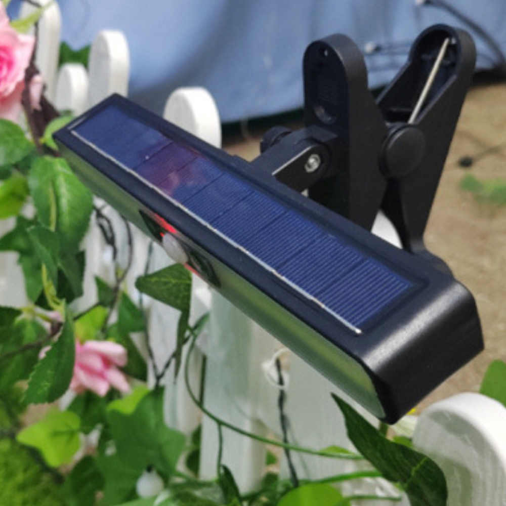 Royelux Solar-Betriebene Gartenlampe – Wasserdichte LED Außenleuchte mit Bewegungsmelder