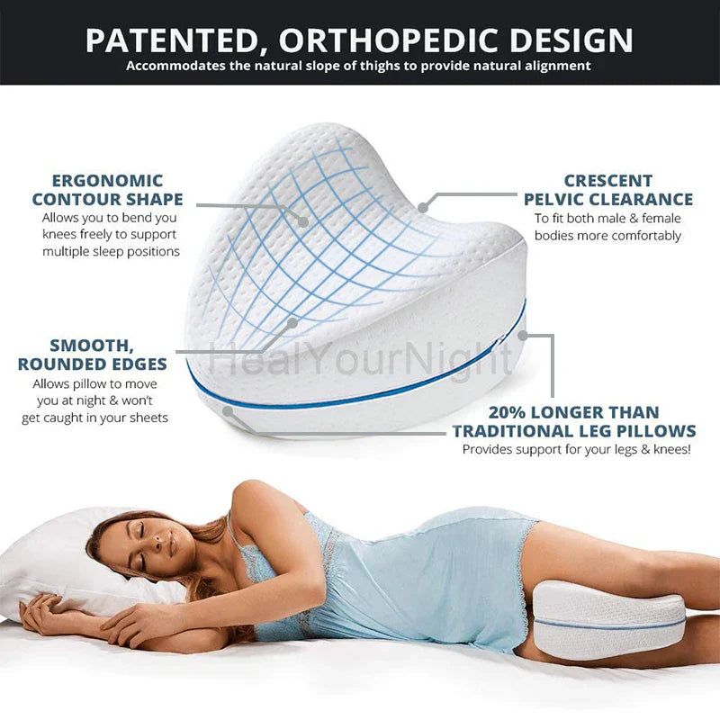 Ergonomisches Memory Foam Kissen für Beine