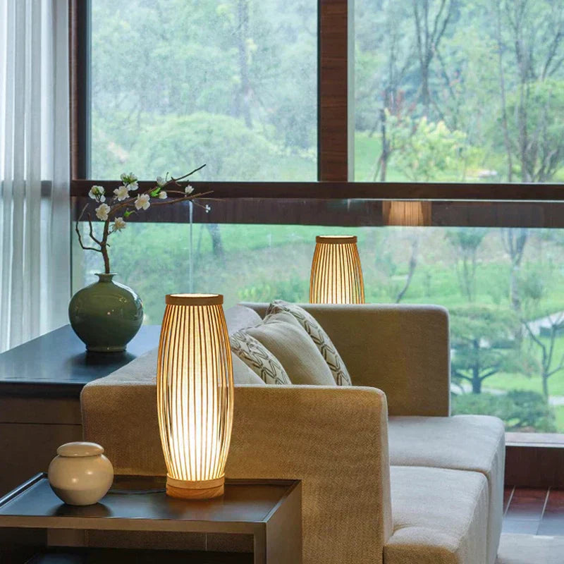 Zen Glow Japanese Tischlampe
