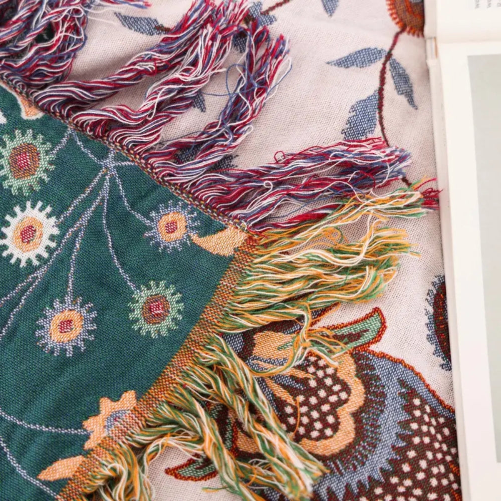 Liora Vintage Wendbare Weiche Decke