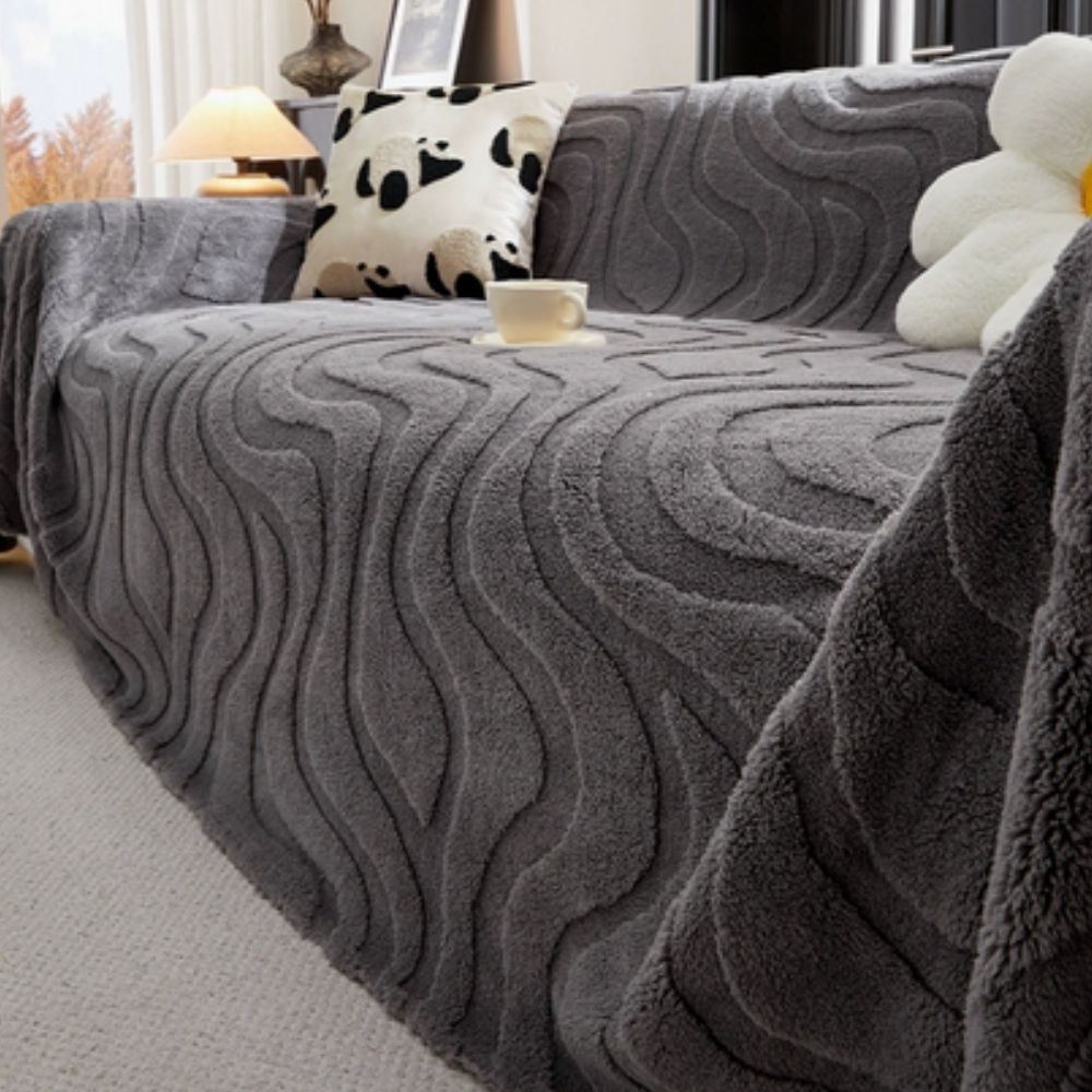 Tranquil Loom Plüsch Sofabezug