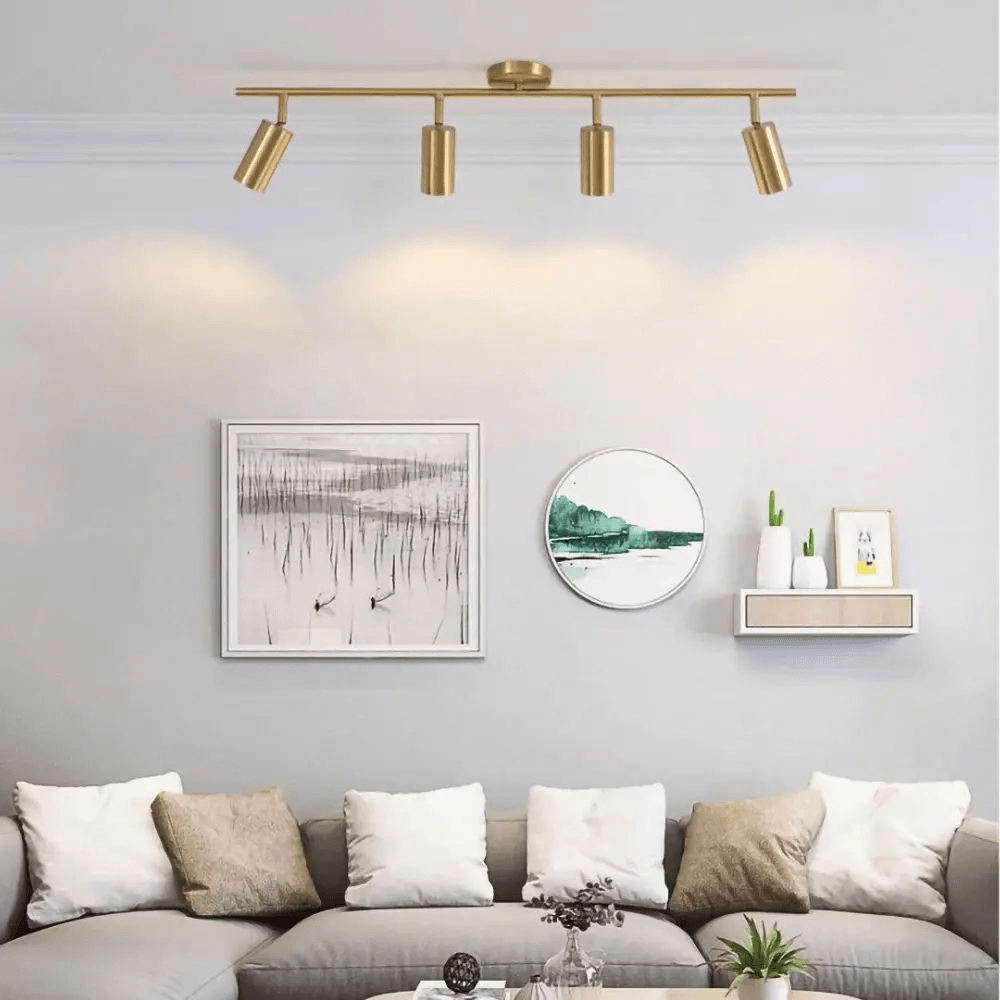 Klarer Schirm - Deckenlampe