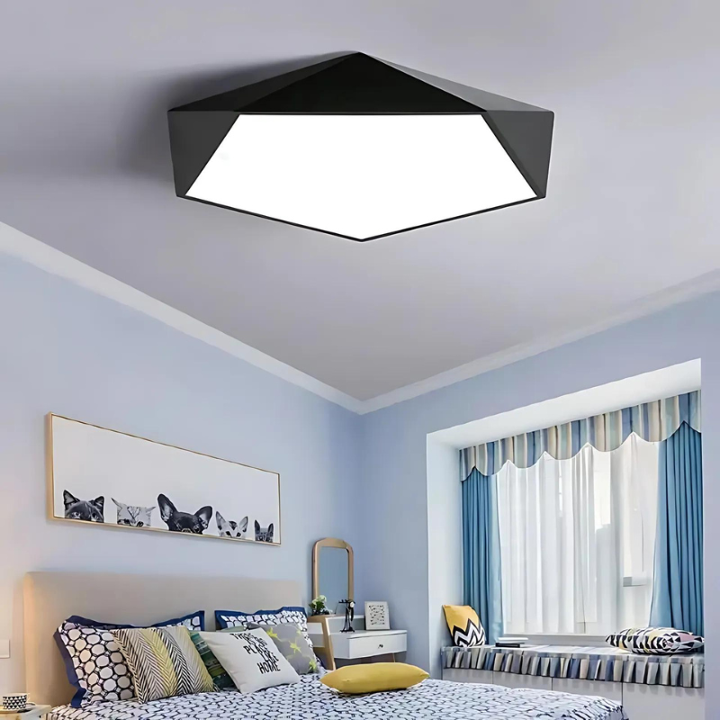 Dimmbare LED-Deckenleuchte | Elegante Wohnbeleuchtung für moderne Räume