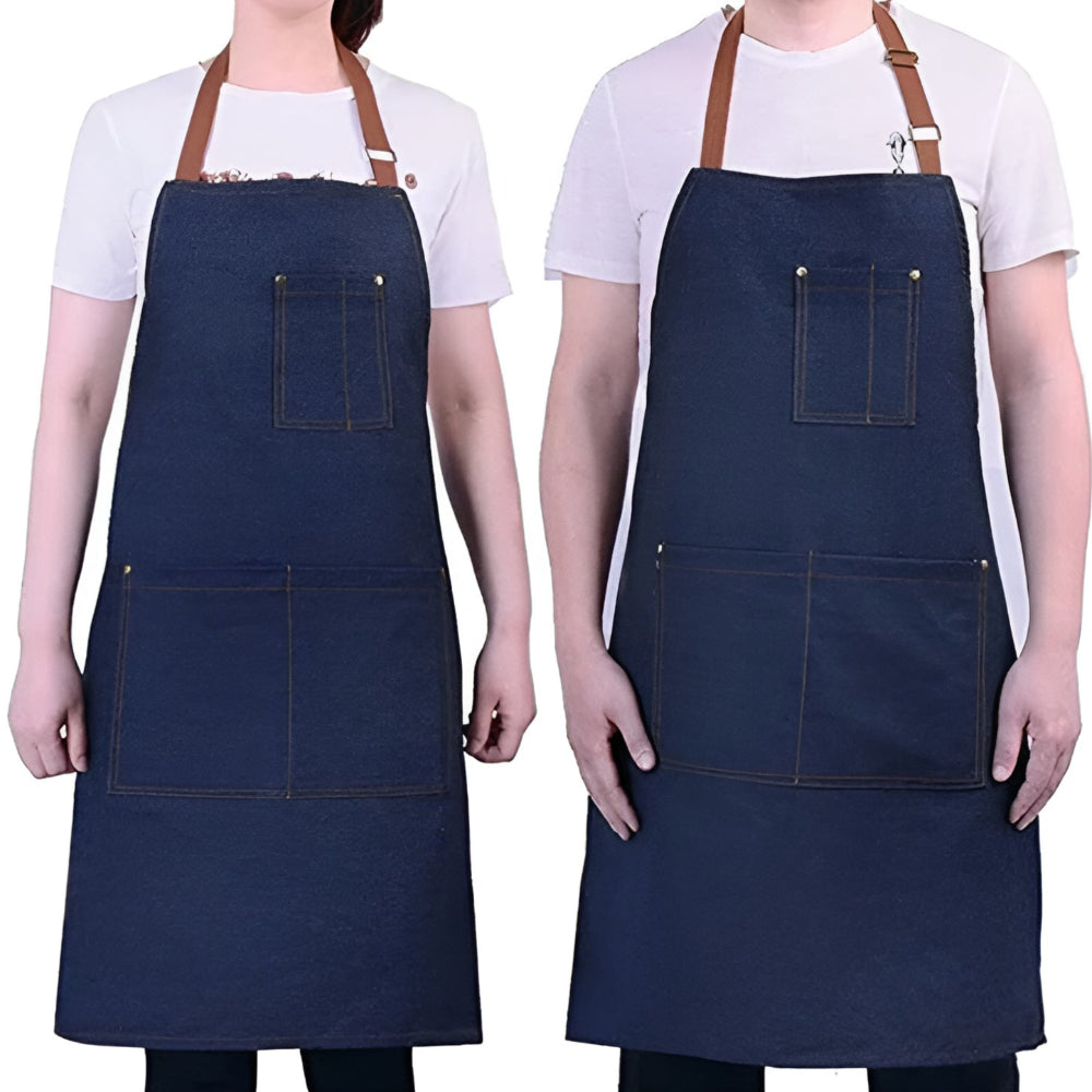 Verstellbare Denim-Schürze