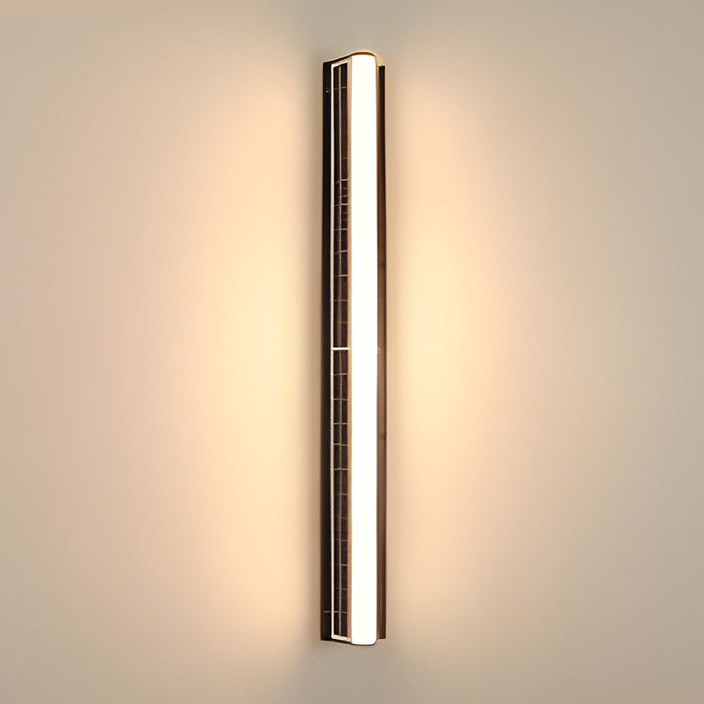 Moderne Solar-LED-Wandleuchte