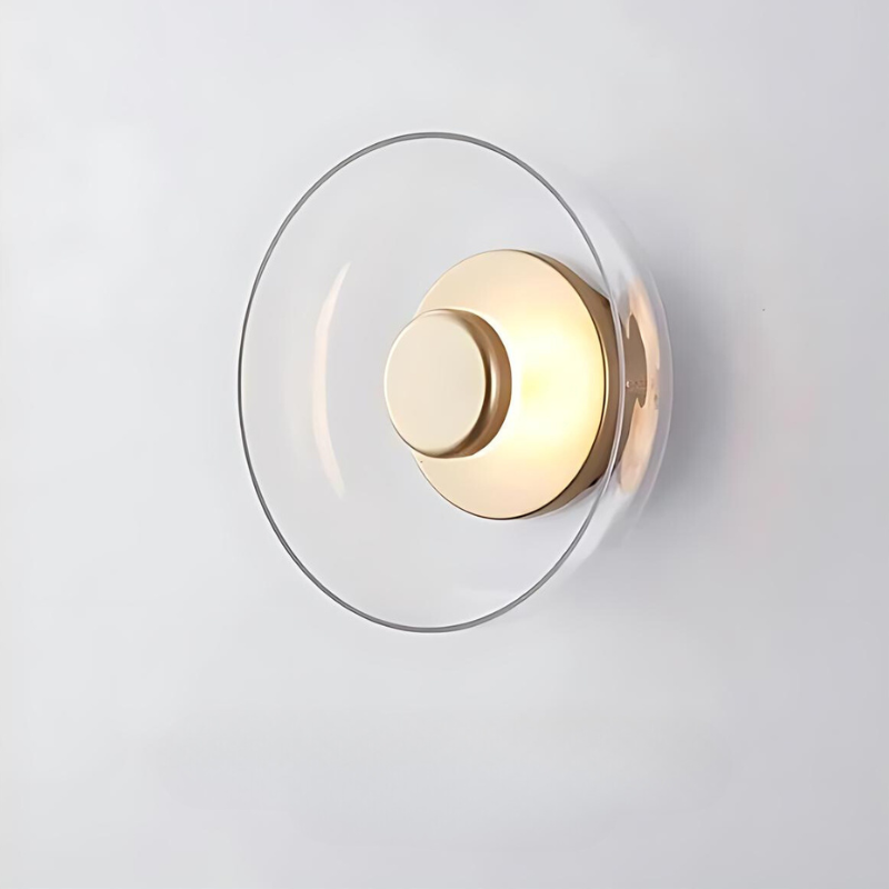 Garduru - Elegante LED-Wandlampe aus Glaskunst für stilvolles Wohnen
