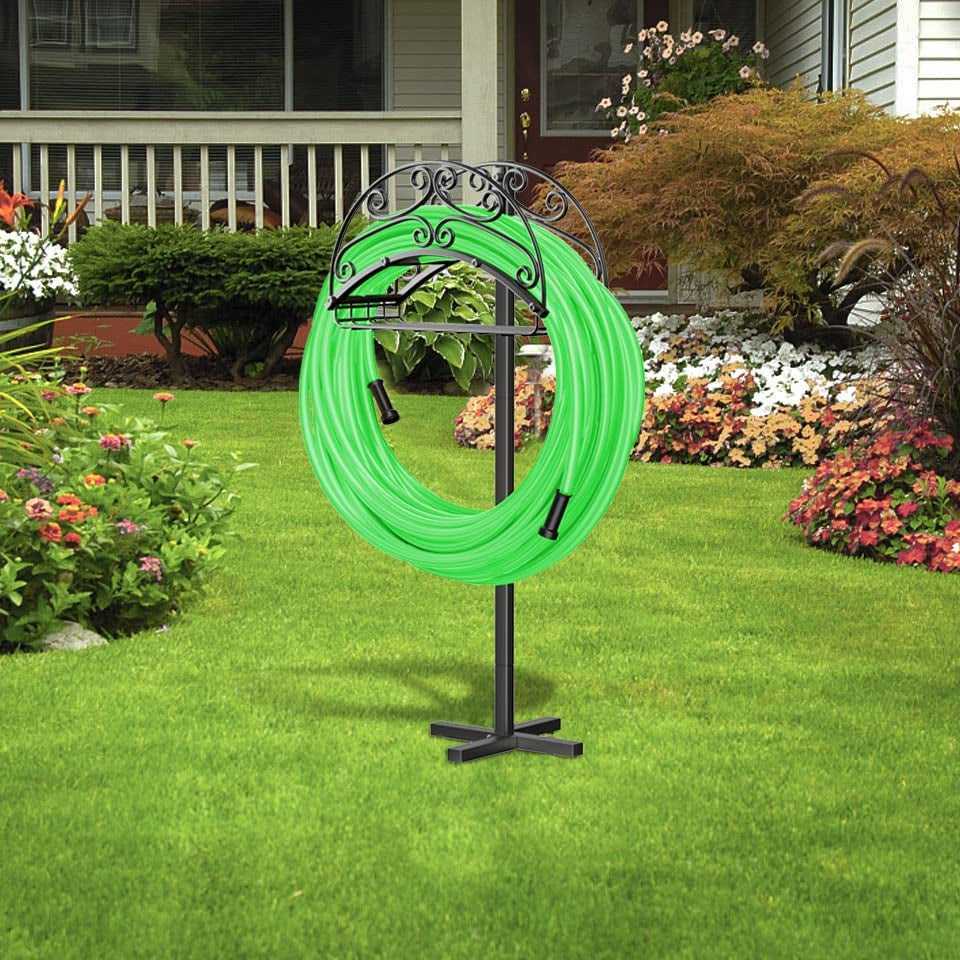 Garten-Schlauchhalter, Schwerlast-Metall-Wasserschlauchhalter