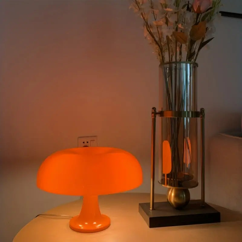 Portable Luxuriöse Pilz-Fell Lampe mit Sensor | ShroomLux