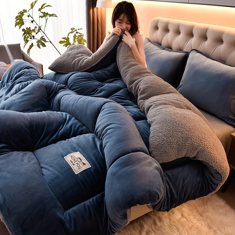 Chloé - Luxus-Sherpa-Fleece-Decke für Komfort und Eleganz