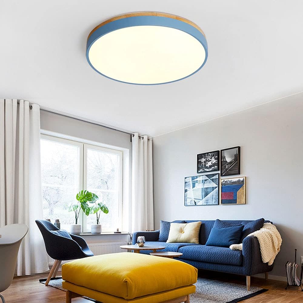 Royallure Organic Runde Flush Mount Deckenleuchte – Elegante LED-Leuchte für modernes Zuhause & Büro