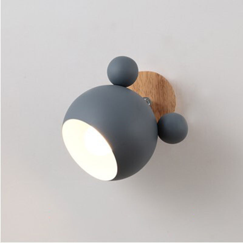 GlowMickey - Nordische Wandleuchte für Kinderzimmer