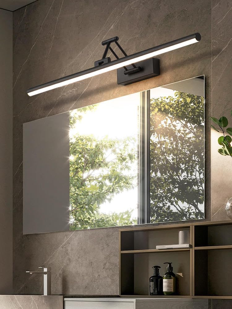 Wandleuchte Modern Schwarz Metall LED Innen