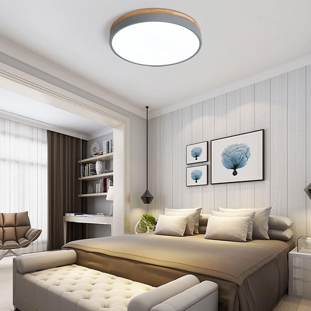 Royallure Organic Runde Flush Mount Deckenleuchte – Elegante LED-Leuchte für modernes Zuhause & Büro
