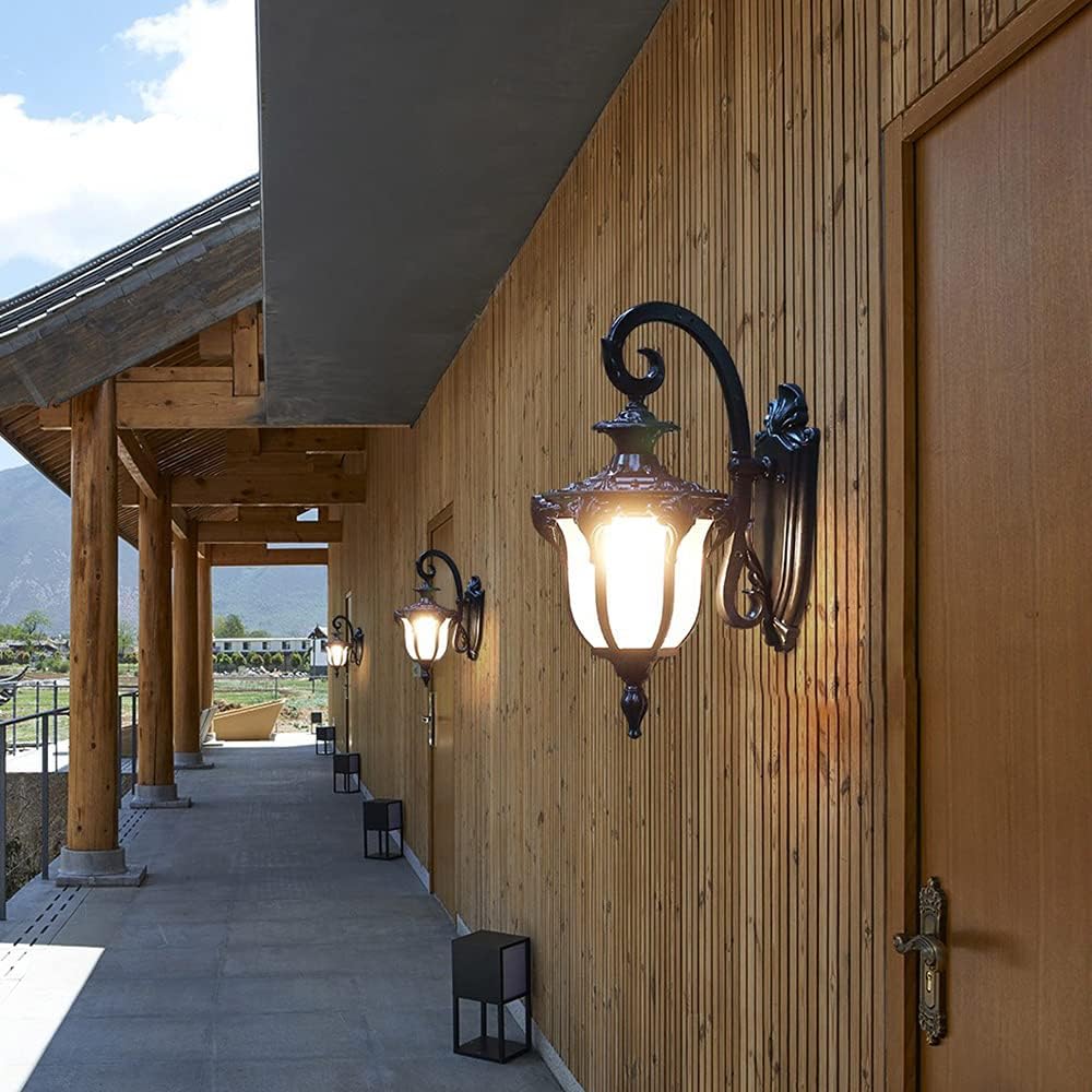 Garduru Wetterfeste Vintage-Wandlampe für zeitlose Eleganz