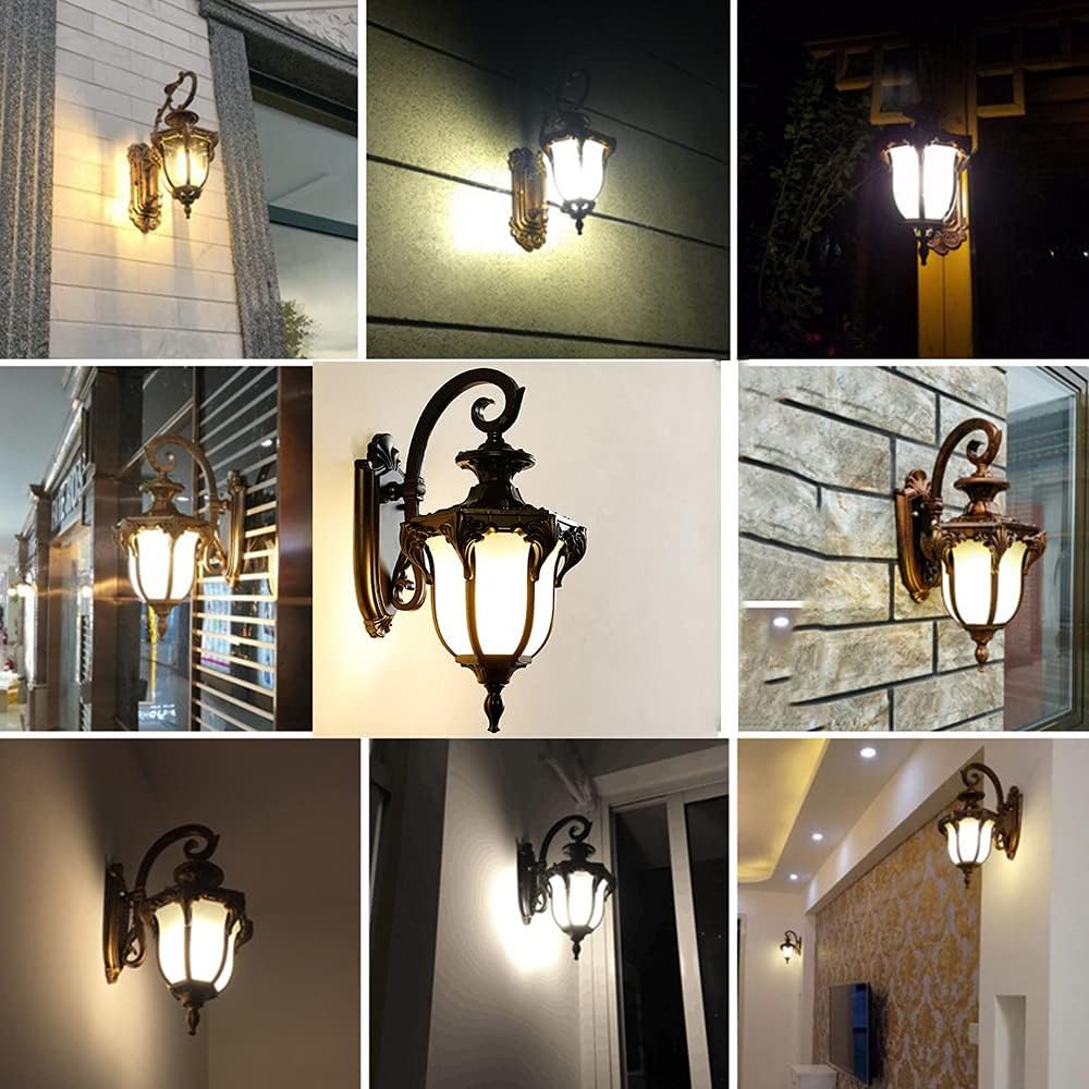 Garduru Wetterfeste Vintage-Wandlampe für zeitlose Eleganz