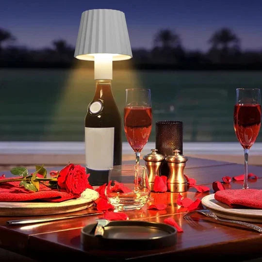 LED Flasche Lampe