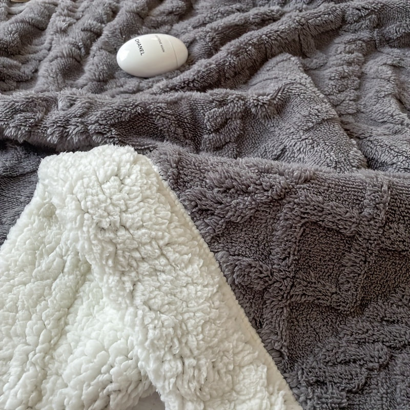 Garduru Fleece-Decke – Dicke Sofadecke für jede Jahreszeit