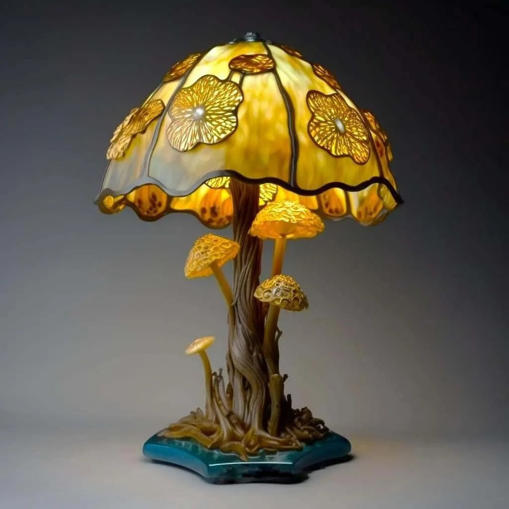 Tischlampe – Bezaubernde Atmosphäre mit magischen Farben | LumeAura | MagicGlow