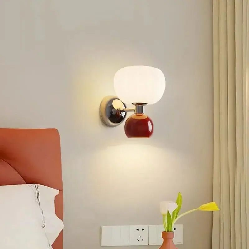 Moderne LED-Wandlampe Creme – Energiesparende Dekolampe für Wohnzimmer und Schlafzimmer