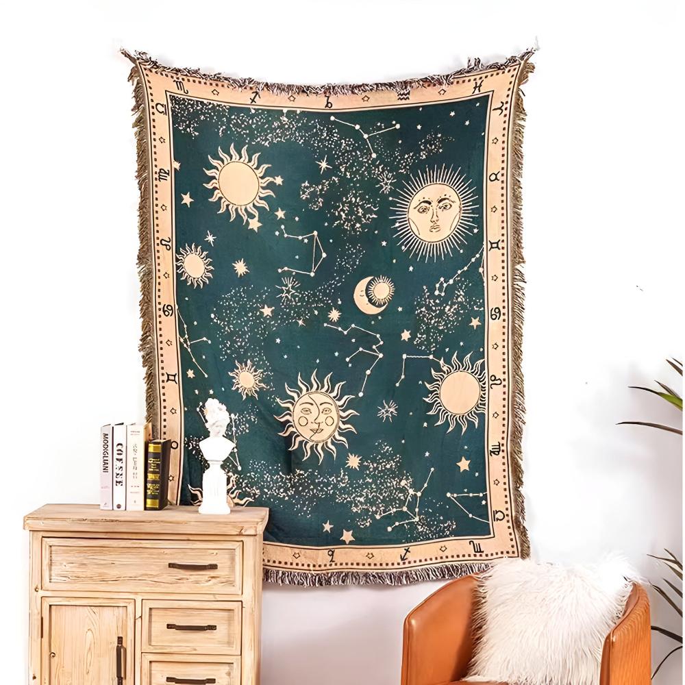 Sonnen Mond Sterne himmlische Decke
