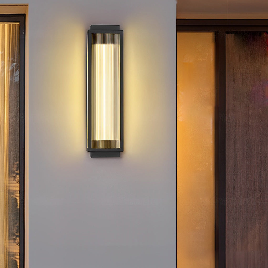 Moderne LED-Wandlampe wasserfest