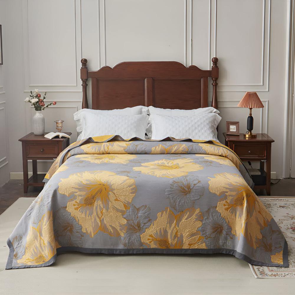 Floral Bambusfaserdecke