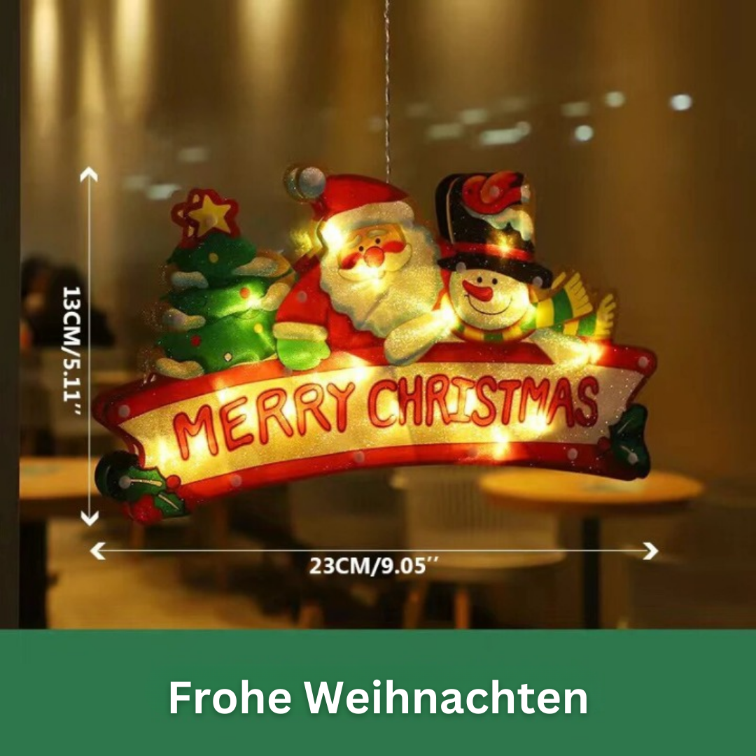 XmasGlo™ Weihnachten Fenster Dekoration | 1+1 Gratis