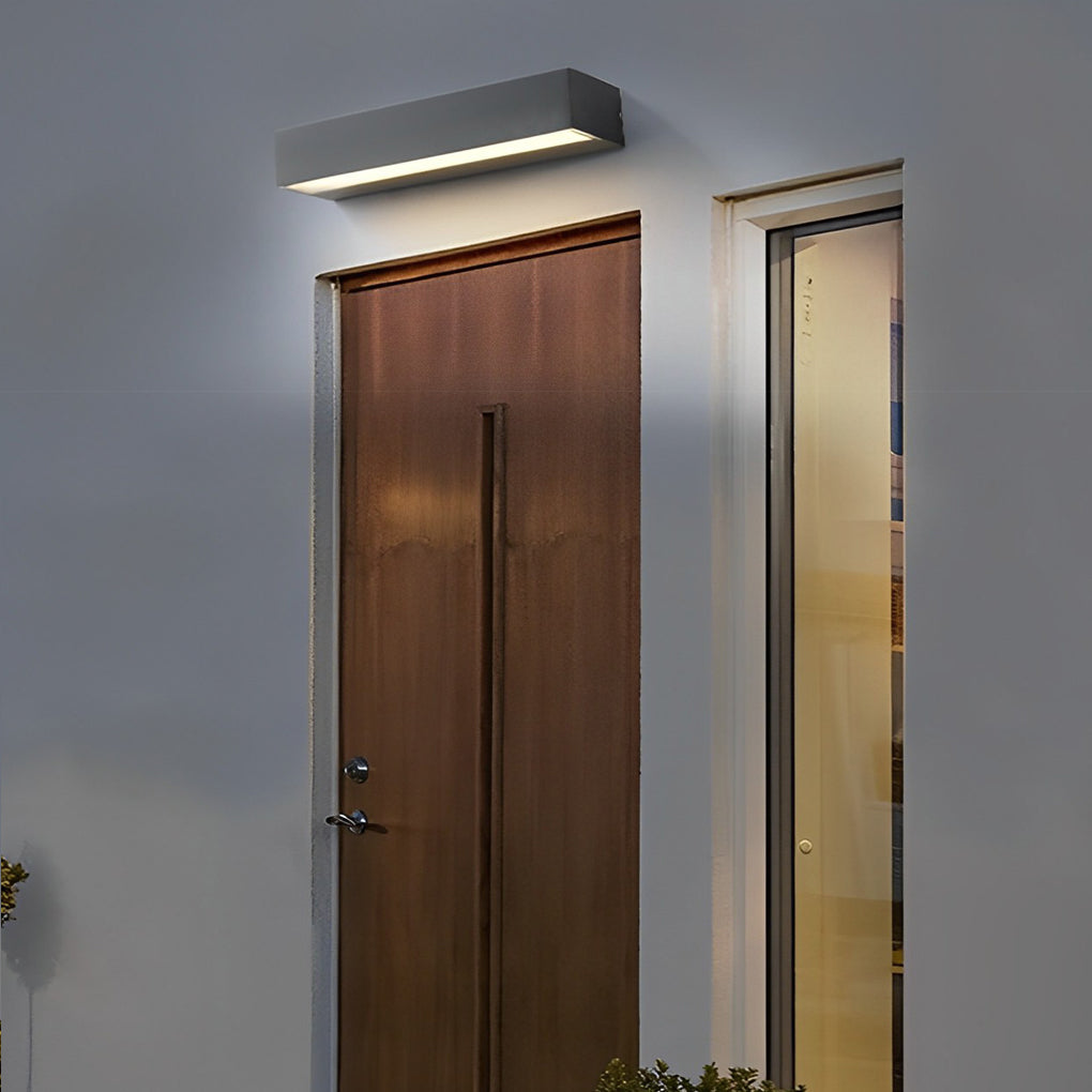Wandleuchte Modern Schwarz Wasserdicht Außenlampe