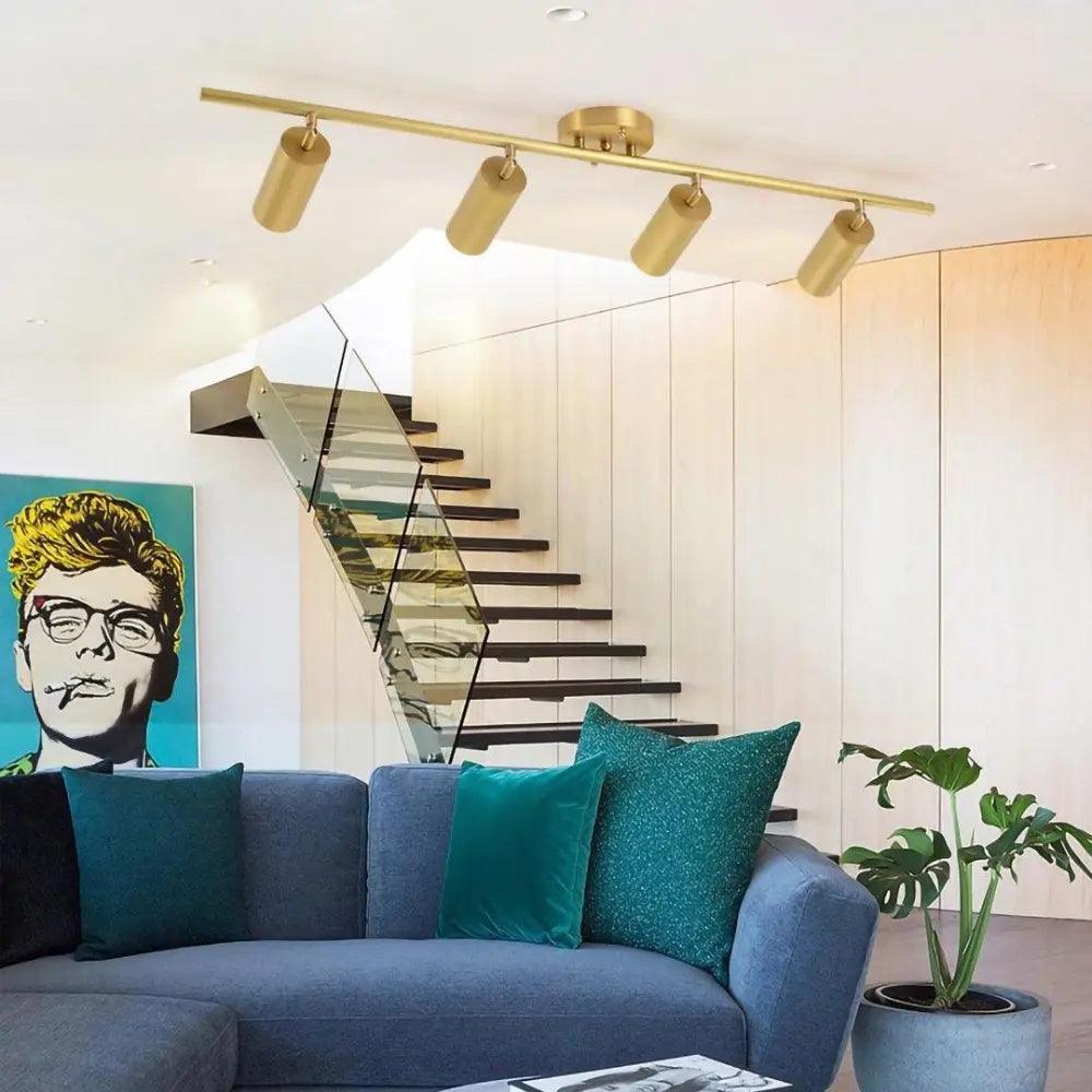 Klarer Schirm - Deckenlampe
