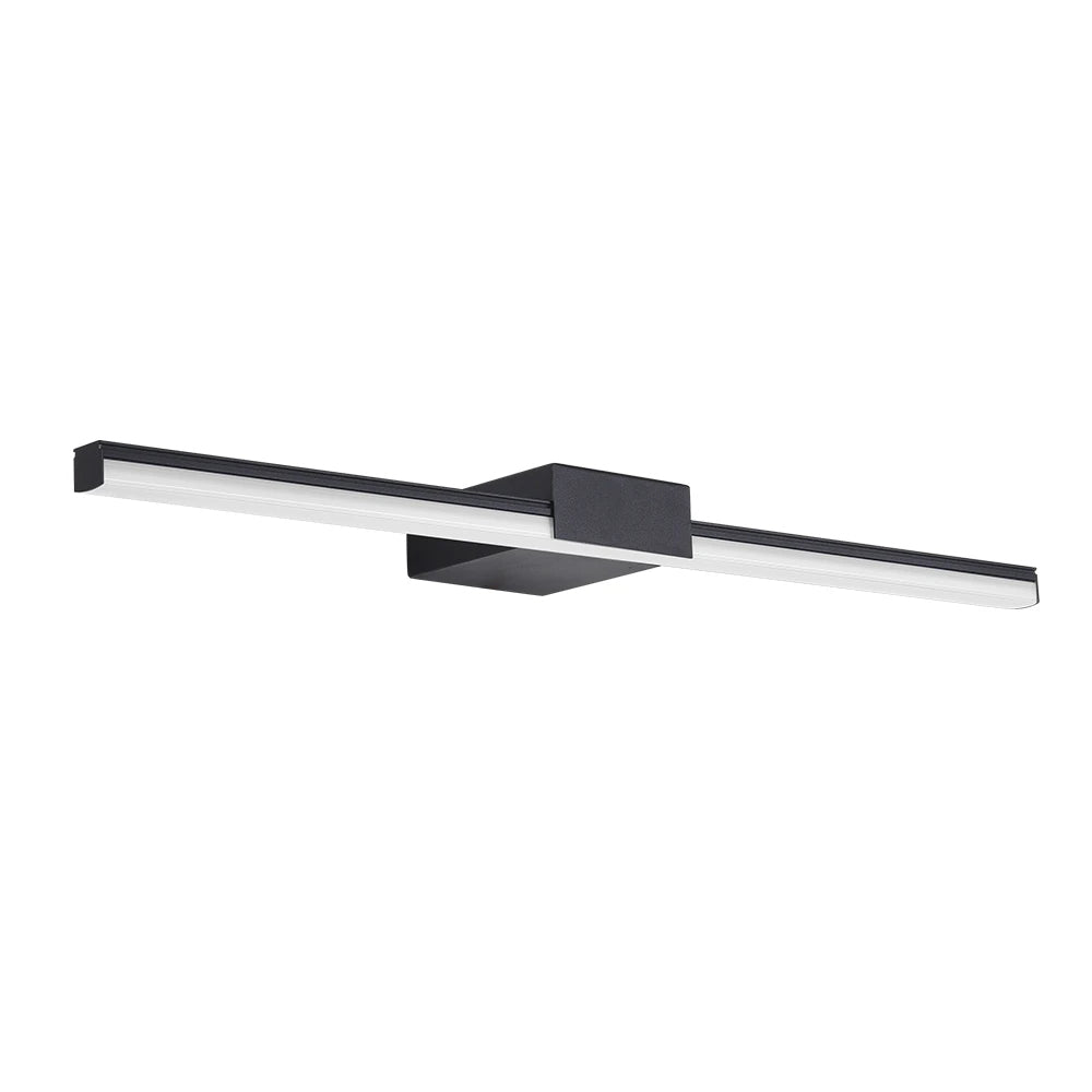 LED Badezimmer Wandlampe Aluminium Spiegel Lampe Schwarz Weiß Schminklampen