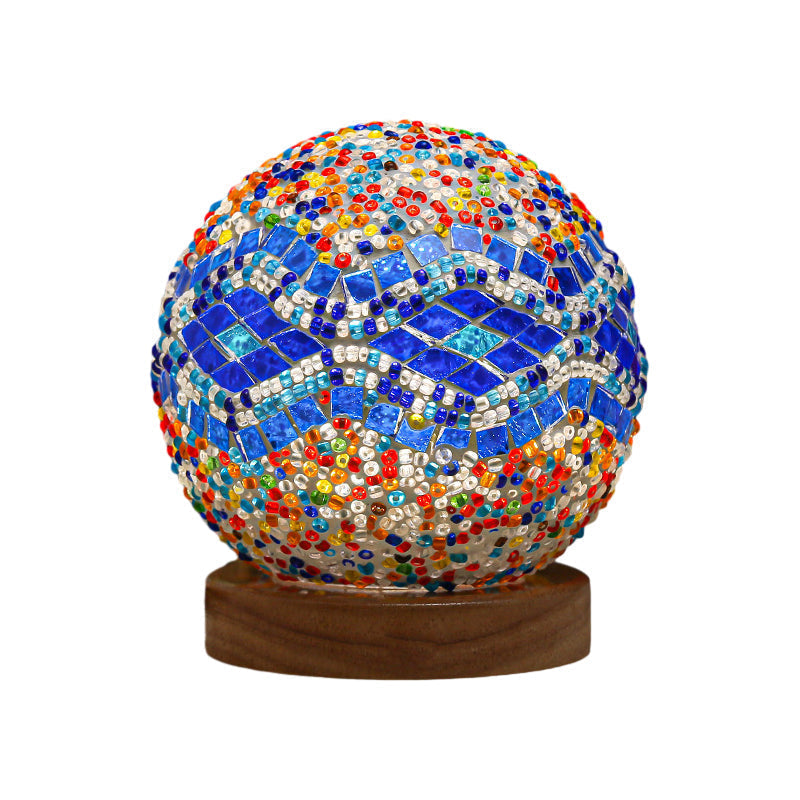 Mosaik Tischlampe Dimmbar Elegantes Design für Wohn- und Büroschmuck