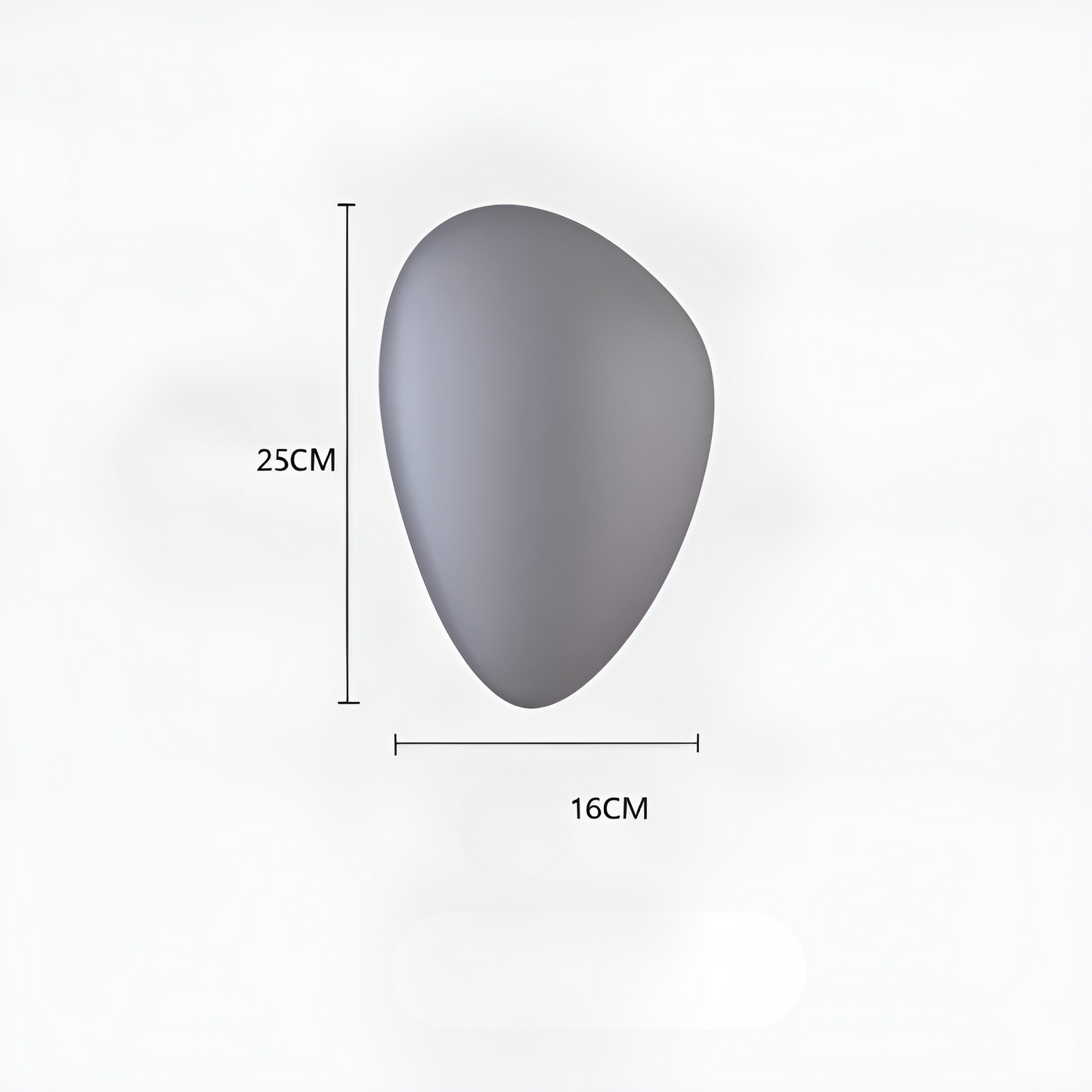 Garduru Light – Nordische Kieselstein-Style LED-Wandleuchte