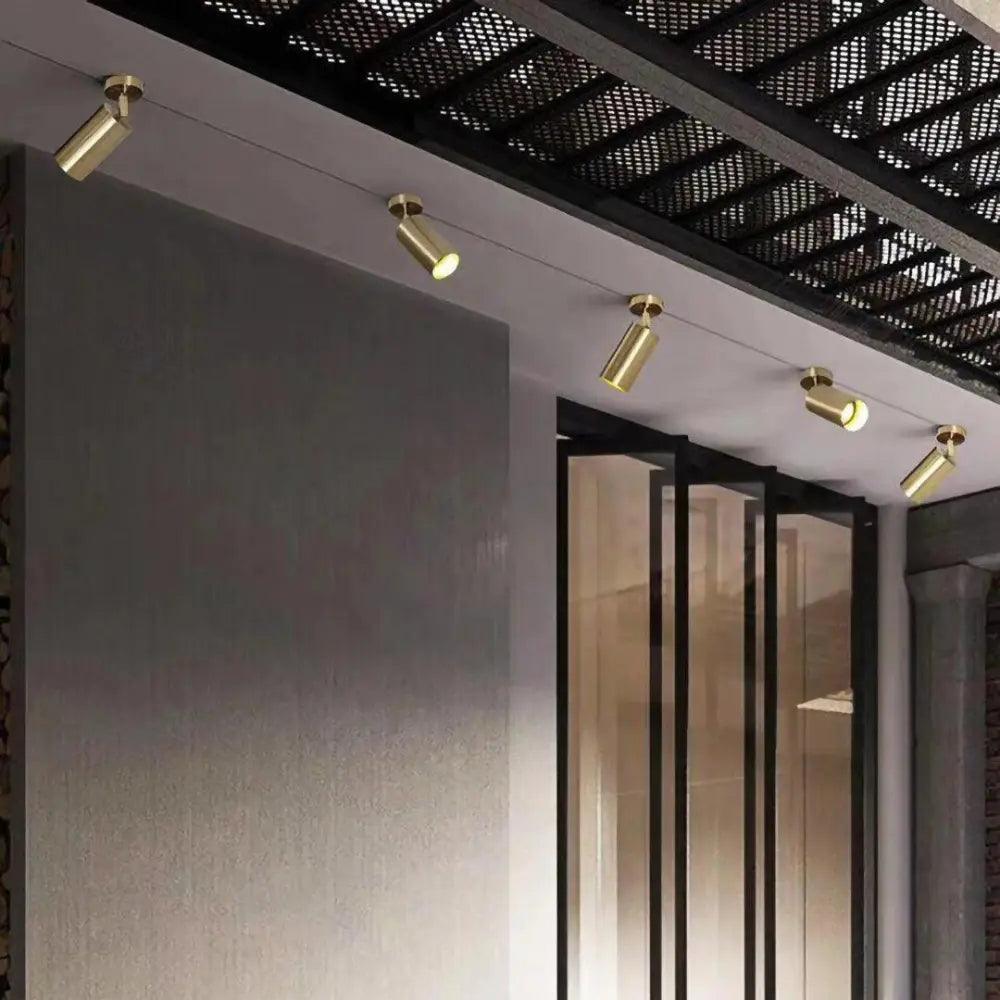 Klarer Schirm - Deckenlampe